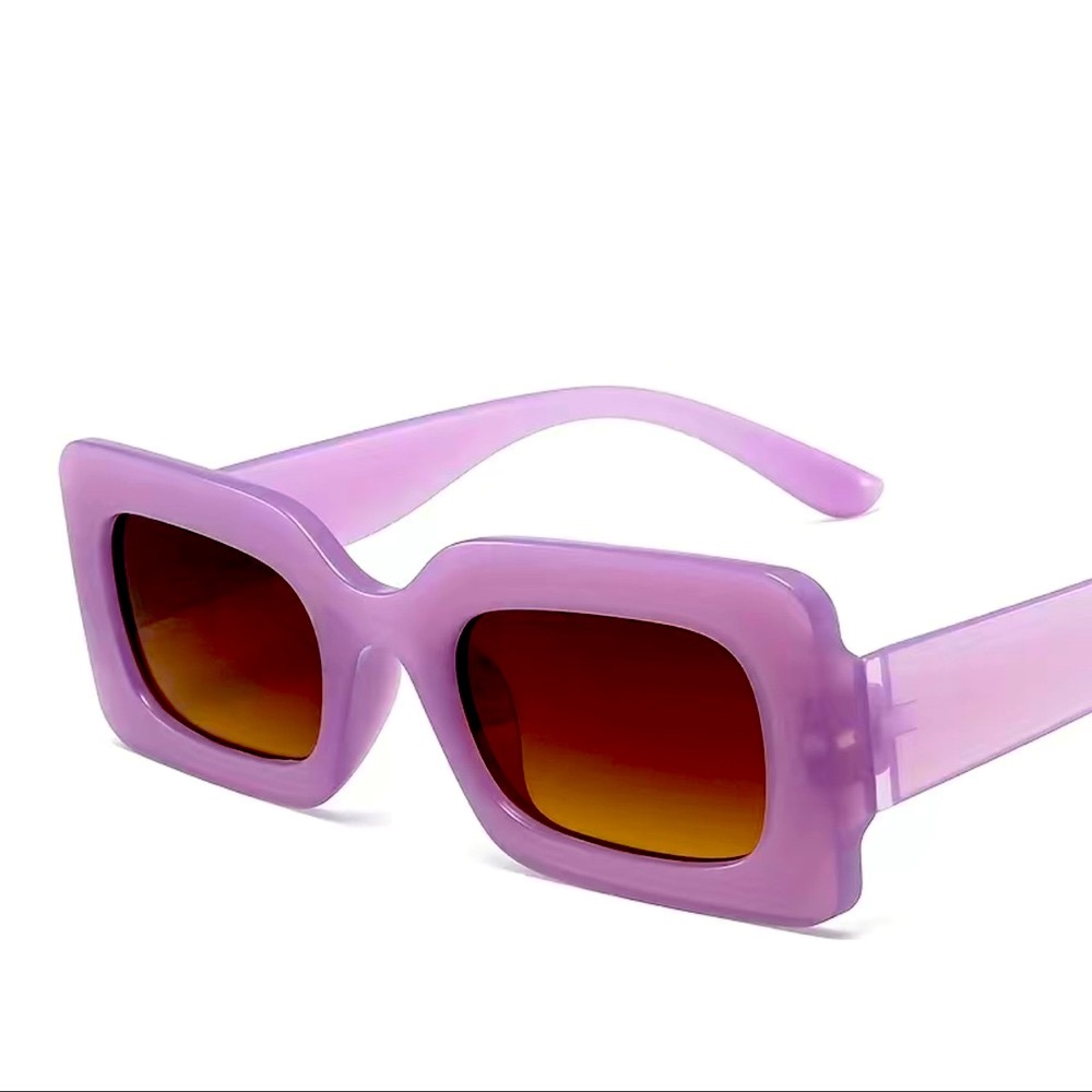 Summer sale!!!🛍️ Retro Square Thick Frame Sunglasses Glasses UV Protection